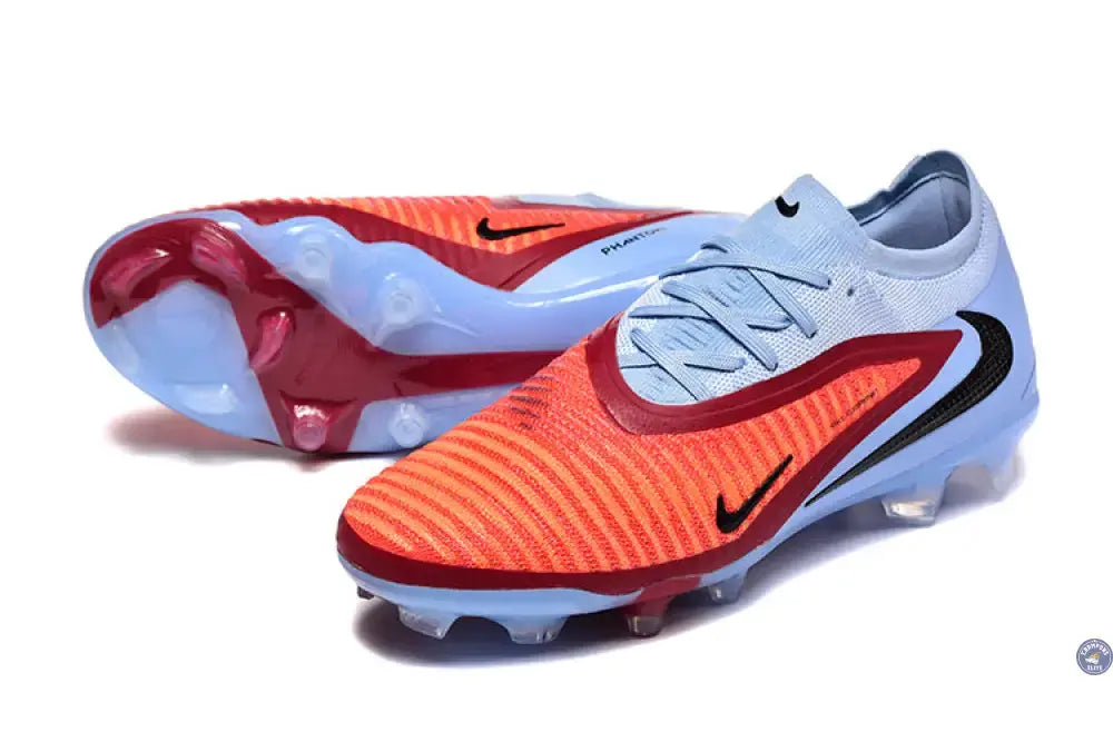 Phantom 6 Low Elite FG - Scary Good Bleu/Rouge