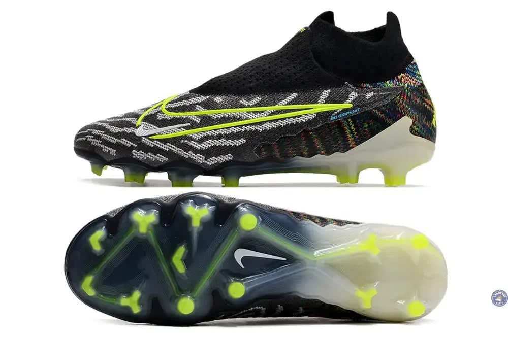 Phantom GX DF Elite Fusion FG - Noir/Jaune Fluo/Blanc/Bleu