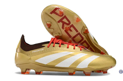 Predator 24.1 Elite FG Or/Blanc/Rouge