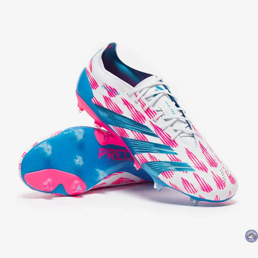 Predator 24.1 Elite FG Reemergence - Blanc/Bleu/Rose