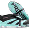Predator 24 Elite Fold-over Tongue FG Noir/Turquoise/Rose