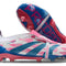 Predator 24 Elite Fold-over Tongue FG Reemergence - Blanc/Bleu/Rose