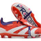 Predator 24 Elite Fold-over Tongue FG Rouge/Blanc/Violet