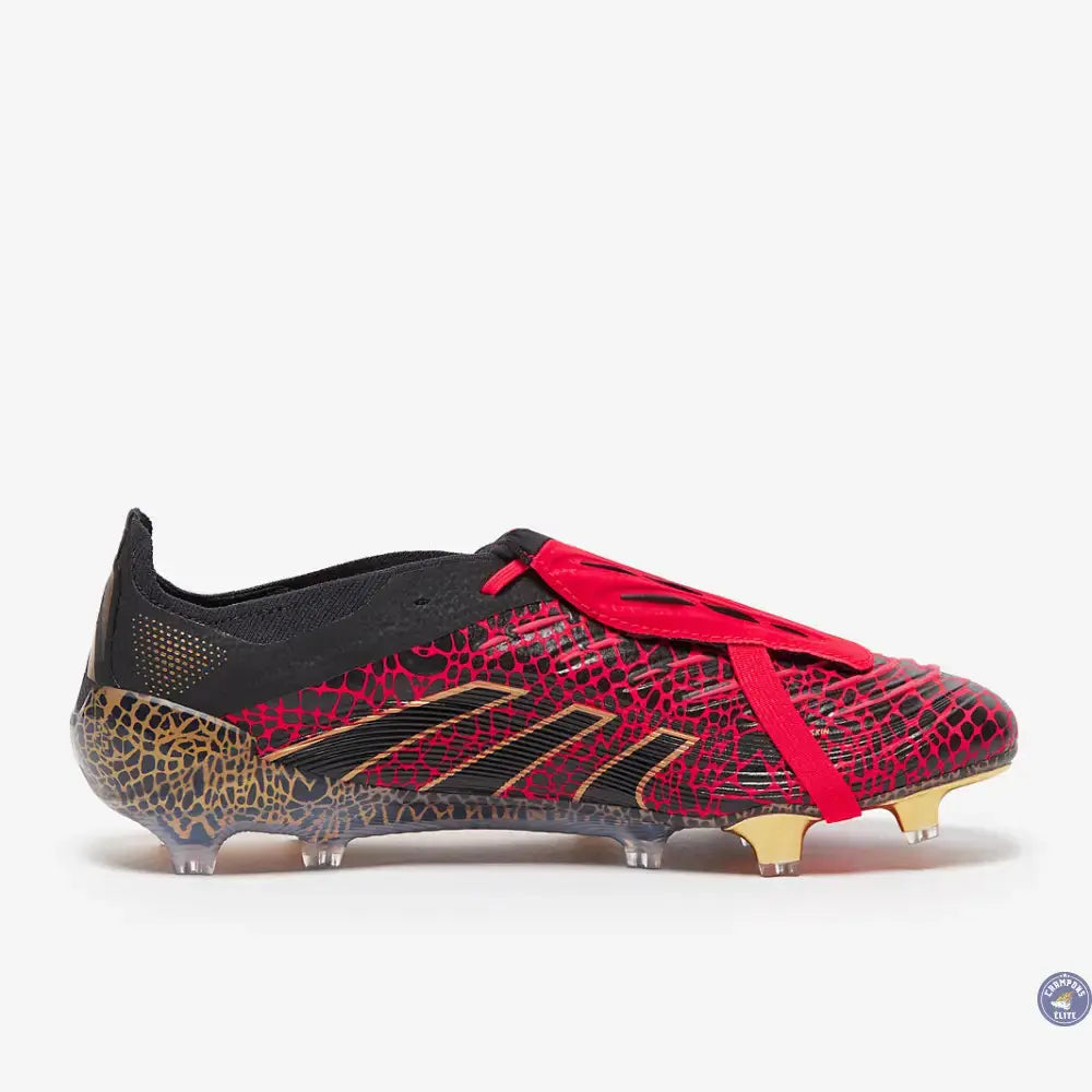 Predator 24 Elite Fold-over Tongue FG Year of the Snake - Lucid Red/Doré/Noir ÉDITION LIMITÉE
