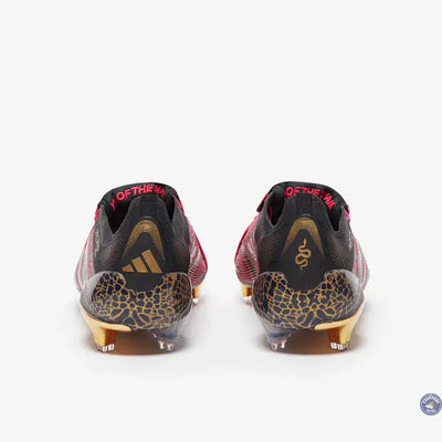 Predator 24 Elite Fold-over Tongue FG Year of the Snake - Lucid Red/Doré/Noir ÉDITION LIMITÉE