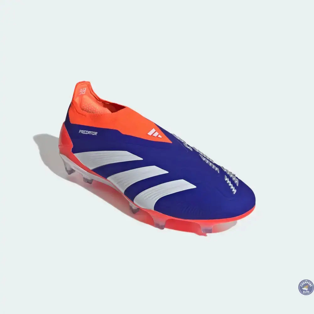 Predator 24 Elite Laceless FG Predstrike  - Advancement - Bleu/Blanc/Rouge