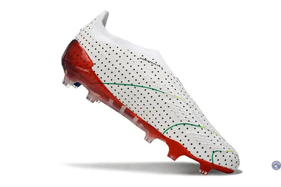 Predator 24 Elite Laceless FG Predstrike  - Blanc/Bleu Multicouleur