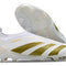 Predator 24 Elite Laceless FG Predstrike  - Blanc/Or