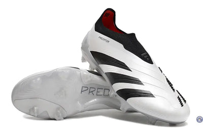 Predator 24 Elite Laceless FG Predstrike - Champagne/Noir/Rouge
