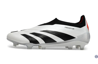 Predator 24 Elite Laceless FG Predstrike - Champagne/Noir/Rouge