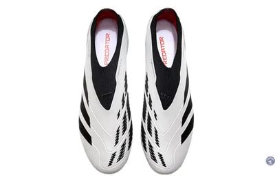 Predator 24 Elite Laceless FG Predstrike - Champagne/Noir/Rouge