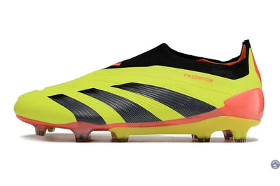 Predator 24 Elite Laceless FG Predstrike  - Energy Citrus - Jaune/Noir/Rouge