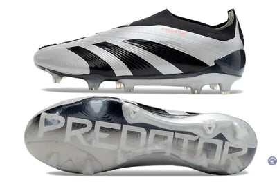 Predator 24 Elite Laceless FG Predstrike  - Gris/Noir