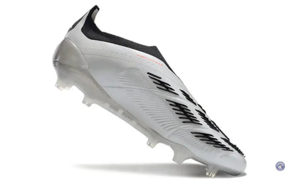 Predator 24 Elite Laceless FG Predstrike  - Gris/Noir