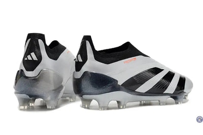 Predator 24 Elite Laceless FG Predstrike  - Gris/Noir