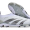 Predator 24 Elite Laceless FG Predstrike - Pearlized - Blanc/Argent