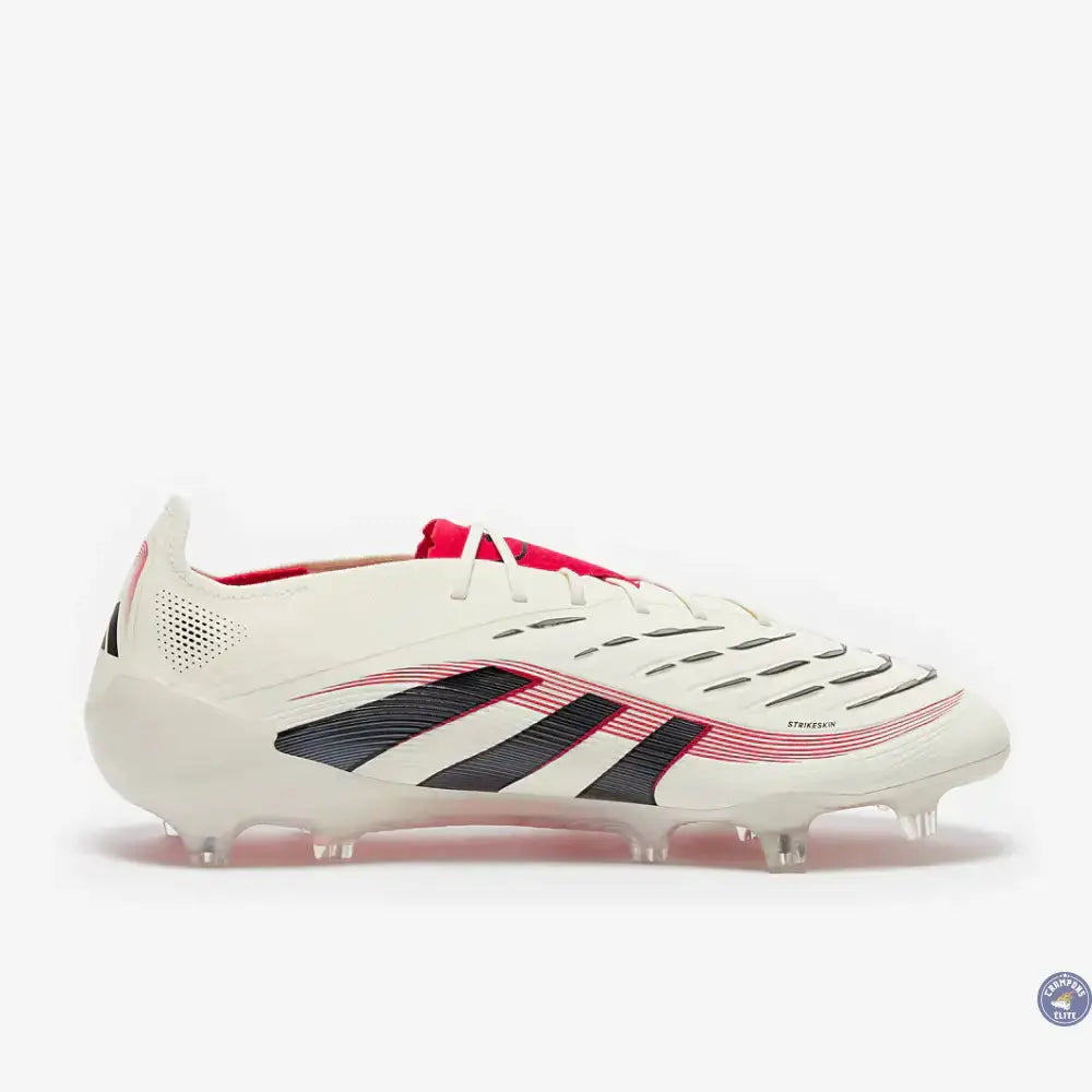 Predator 25.1 Elite FG Champagne - Blanc/Noir/Pure Ruby