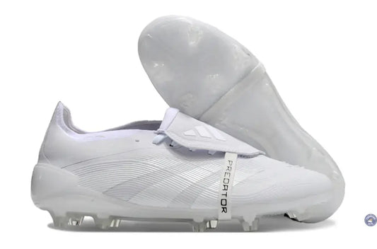 Predator 25 Elite Fold-over Tongue FG Full White - Blanc