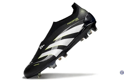 Predator 25 Elite Laceless FG - Electric Stealth - Noir/Gris/Vert