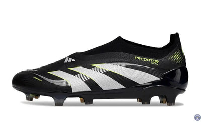 Predator 25 Elite Laceless FG - Electric Stealth - Noir/Gris/Vert