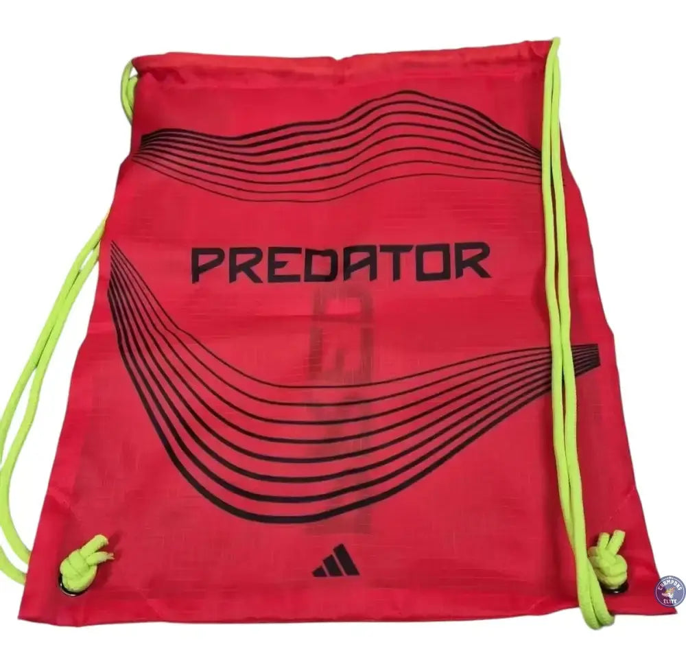 Predator 25 Elite Laceless FG Pure Victory - Lucid Red/Blanc/Noir