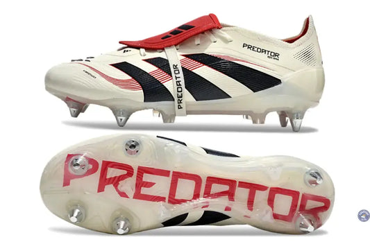 Predator 25 Fold-over Tongue SG Champagne - Blanc/Noir/Pure Ruby