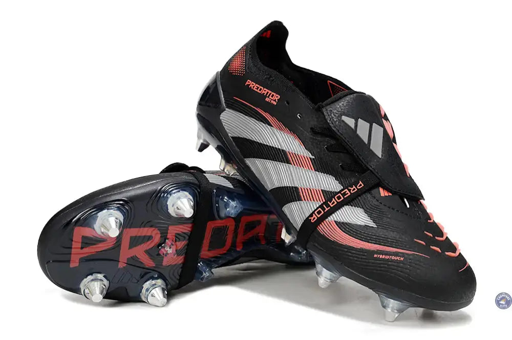 Predator 25 Fold-over Tongue SG - Noir/Blanc/Rouge
