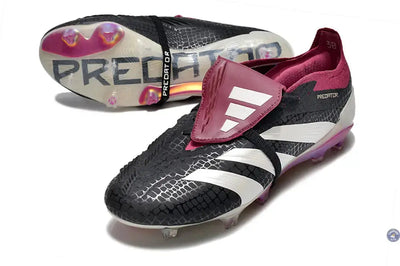 Predator 30 Elite Foldover Tongue FG '30th Anniversary' - Noir/Bordeaux/Blanc