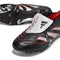 PREDATOR ELITE FOLD-OVER TONGUE FG OBSIDIAN STRIKE - Noir/Argent/Rouge