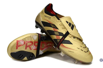 Predator Elite Fold-over Tongue FG - OR/Noir/Rouge