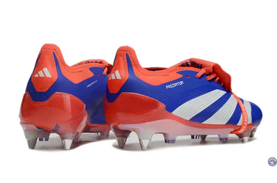 Predator Elite Fold-over Tongue SG Advancement - Bleu/Blanc/Rouge