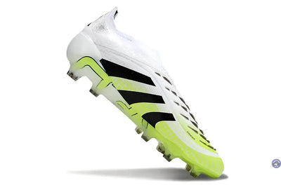 Predator Elite Laceless FG Radiant Blaze - Blanc/Noir/Vert