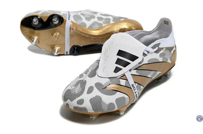 Predator Elite SG - Blanc/Doré/Gris/Noir