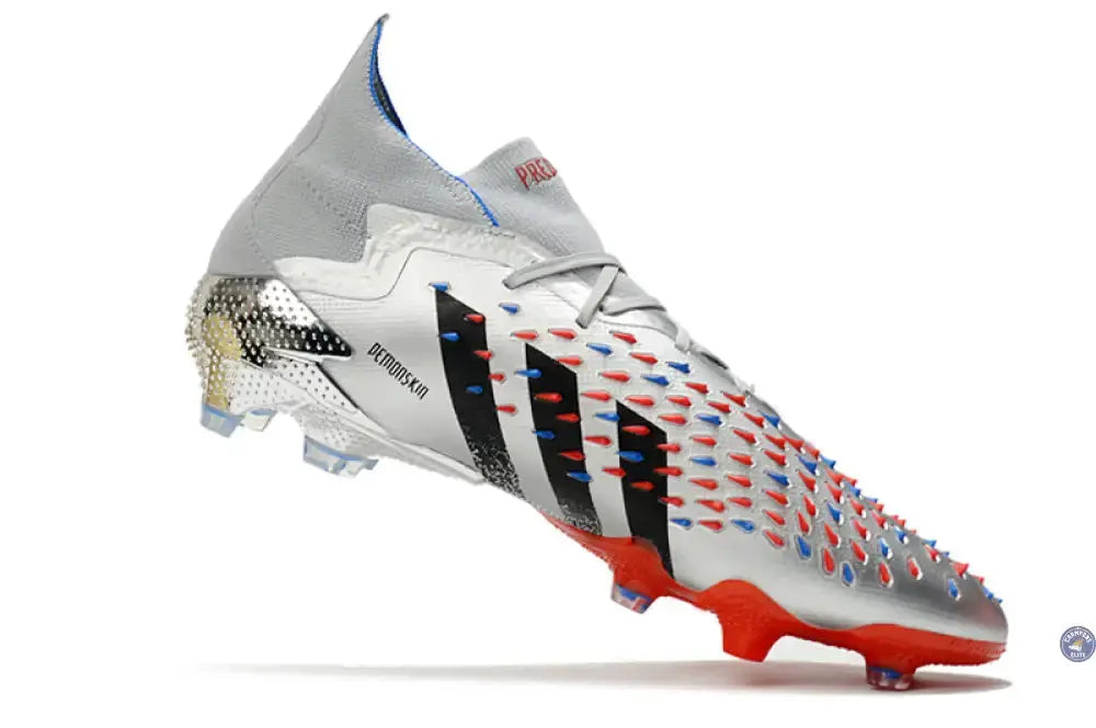 Predator Freak .1 FG Showpiece - Argenté/Noir/Rouge
