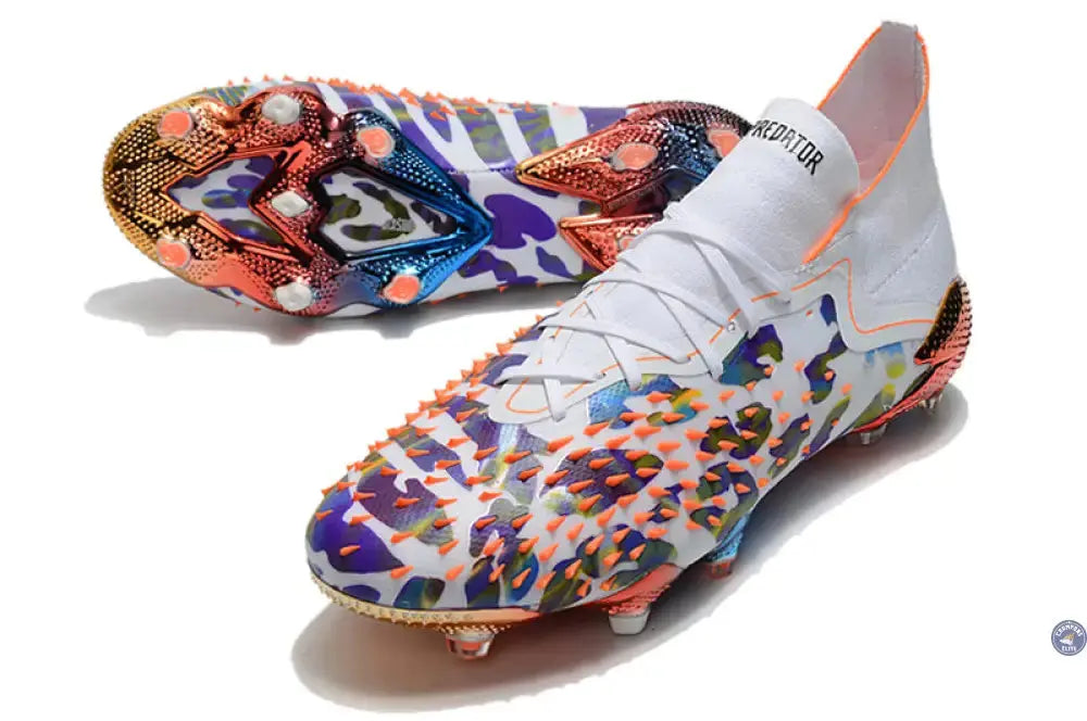 Predator Freak .1 Vegan FG Paul Pogba X Stella McCartney - Blanc/Noir/Orange ÉDITION LIMITÉE