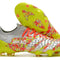 Predator Freak Basse Lacets FG Numbers Up - Gris/Blanc/Jaune