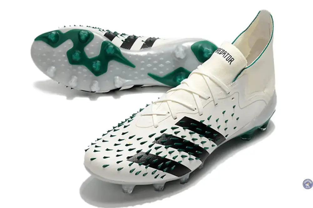 Predator Freak Lacets FG Equipment - Blanc/Noir/Vert ÉDITION LIMITÉE (Copie)