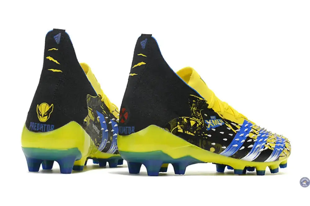 Predator Freak Lacets FG X-Men Wolverine - Jaune/Bleu/Noir ÉDITION LIMITÉE