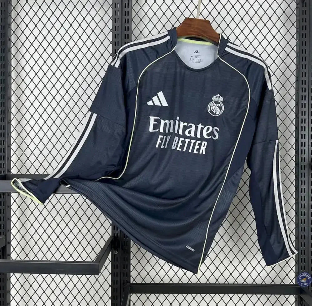 Real Madrid 2025/26 Extérieur à manches longues