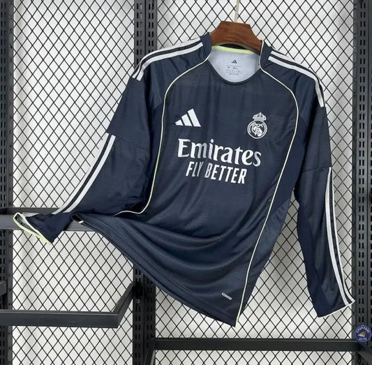 Real Madrid 2025/26 Extérieur à manches longues