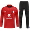 Survêtement d'entraînement demi-zip - AC Milan 2025/2026 - Rouge/Noir/Blanc