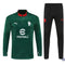 Survêtement d'entraînement demi-zip - AC Milan 2025/2026 - Vert/Noir/Rouge