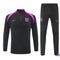 Survêtement d'entraînement demi-zip - Angleterre 2025/2026 - Noir/Violet