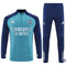 Survêtement d'entraînement demi-zip - Arsenal 2025/2026 - Bleu Marine/Bleu Ciel/Blanc