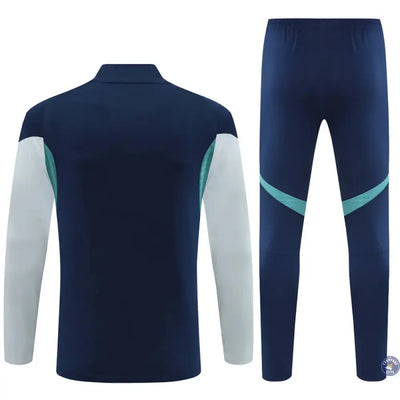 Survêtement d'entraînement demi-zip - Arsenal 2025/2026 - Bleu Marine/Gris Bleuté/Bleu Turquoise