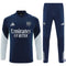 Survêtement d'entraînement demi-zip - Arsenal 2025/2026 - Bleu Marine/Gris Bleuté/Bleu Turquoise
