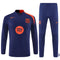 Survêtement d'entraînement demi-zip - Barcelone 2025/2026 - Bleu/Orange