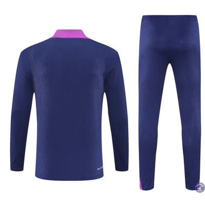 Survêtement d'entraînement demi-zip - Barcelone 2025/2026 - Bleu/Violet