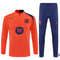 Survêtement d'entraînement demi-zip - Barcelone 2025/2026 - Orange/Bleu