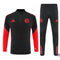Survêtement d'entraînement demi-zip - Bayern Munich 2025/2026 - Noir/Rouge